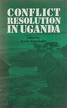 Confliction resolution in Uganda