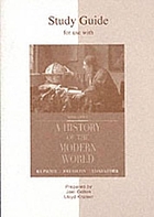 Study guide for use with a history of the modern world