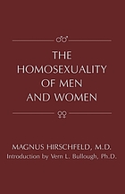 The homosexuality of men and women
