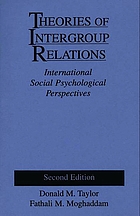 Theories of intergroup relations : international social psychological perspectives