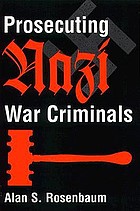 Prosecuting Nazi war criminals