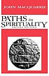 Paths in spirituality de John Macquarrie