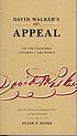 David Walker's appeal to the coloured citizens... de David Walker