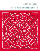 What is thought?