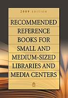Recommended reference books for small and medium-sized libraries and media centers