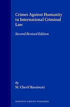 Crimes against humanity in international criminal law