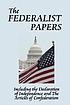 The Federalist papers por Alexander Hamilton