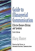 Guide to managerial communication : effective... de Mary Munter