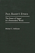 Paul Ramsey's ethics : the power of 'agape' in... por Michael C McKenzie
