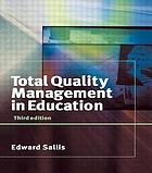 Total quality management in education
