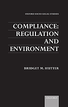 Compliance : regulation and environment