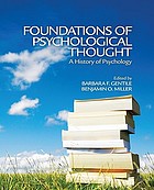 Foundations of psychological thought : a history of psychology