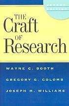 The craft of research