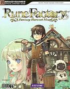 Rune factory : a fantasy harvest moon