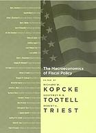 The macroeconomics of fiscal policy