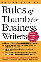 Rules of thumb for business writers