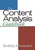 The content analysis guidebook de Kimberly A Neuendorf