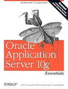 Oracle applications server 10g essentials