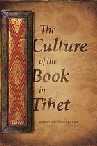 The culture of the book in Tibet