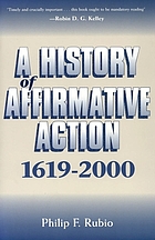 A history of affirmative action, 1619-2000