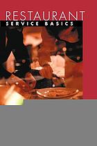 Restaurant service basics