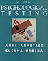 Psychological testing de Anne Anastasi