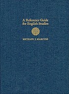 A reference guide for English studies