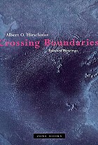 Crossing boundaries : selected writings