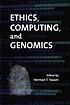 Ethics, computing, and genomics by  Herman T Tavani 
