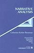Narrative analysis by  Catherine Kohler Riessman 