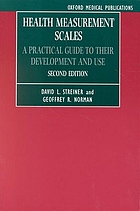 Health measurement scales : a practical guide to their development and use