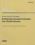 Earthquake-actuated automatic gas shutoff devices