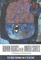 Human rights in the United States : a dictionary and documents