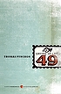 Crying of lot 49. por Thomas Pynchon