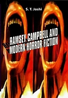 Ramsey Campbell and modern horror fiction
