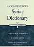 A compendious Syriac dictionary : founded upon... door R Payne Smith