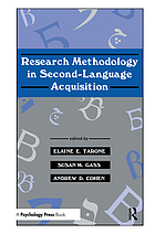 Research methodology in second-language acquisition