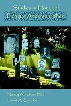 Studies in honor of Enrique Anderson Imbert