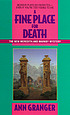 A fine place for death : a Meredith and Markby... de Ann Granger