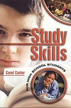 Study skills for high school students by Carol Carter