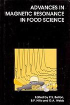 Advances in magnetic resonance in food science