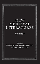 New medieval literatures