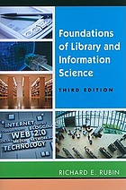 Foundations of library and information science