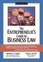 The entrepreneur's guide to business law