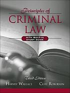Principles of criminal law : with built-in study guide