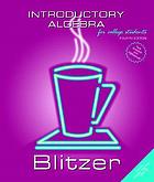 Introductory algebra for college students