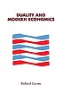 Duality and modern economics by Richard Cornes