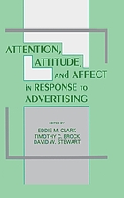 Attention, attitude, and affect in response to advertising