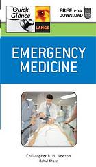 Emergency medicine, quick glance