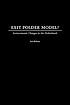 Exit polder model? : socioeconomic changes in... de Lei Delsen